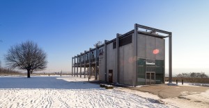 winterliches Bild Restaurant Glashuette Erfurt